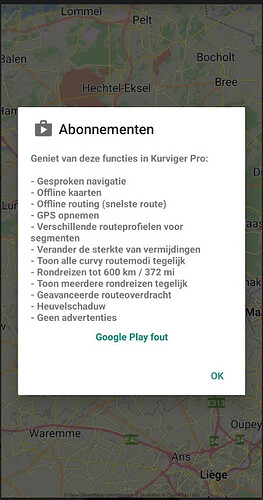 Google Play error